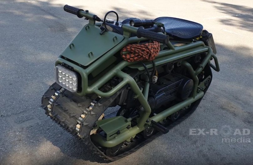 Гусеничный мотоцикл Урал