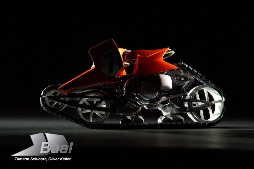 Гусеничный мото-внедорожник Hyanide