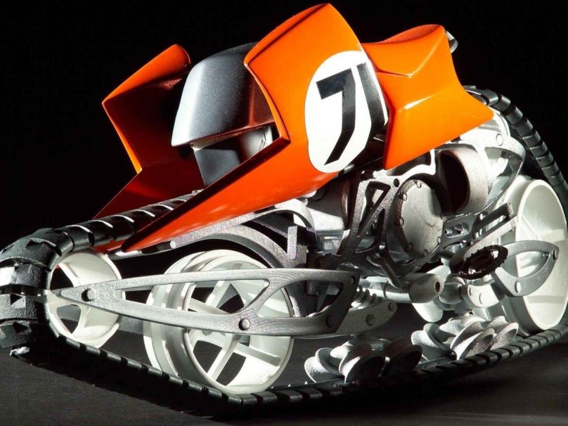 Гибридный мотоцикл