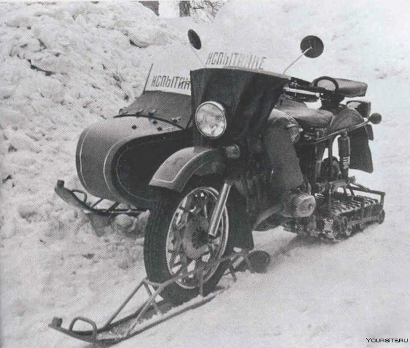 Снегоход BMW Schneekrad 1936