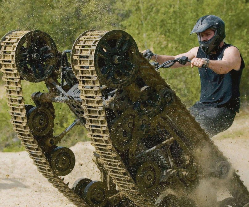 Mini Ripsaw гусеницы