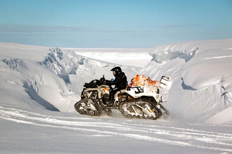 BRP 6x6 на гусеницах