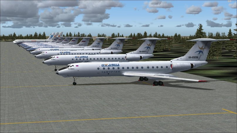 Ту 134 Ижавиа