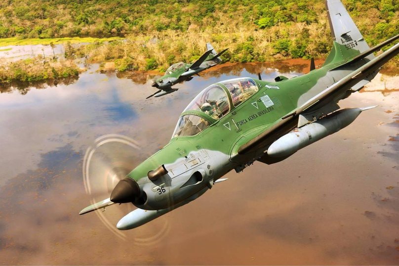Бразильский EMB-314 super Tucano