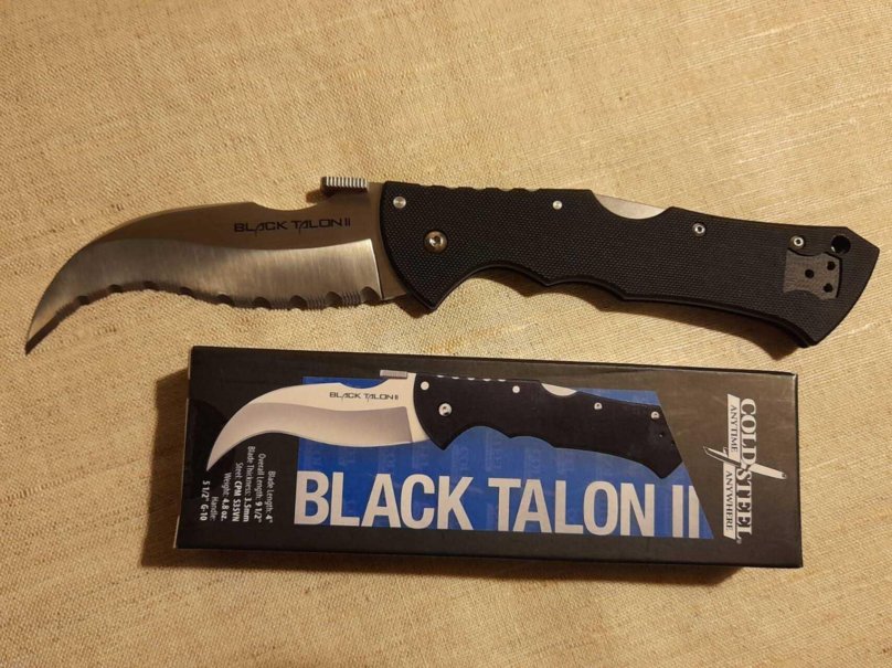 Cold Steel Black Talon 2
