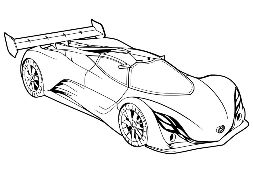 Машинки хот Вилс разукрашка