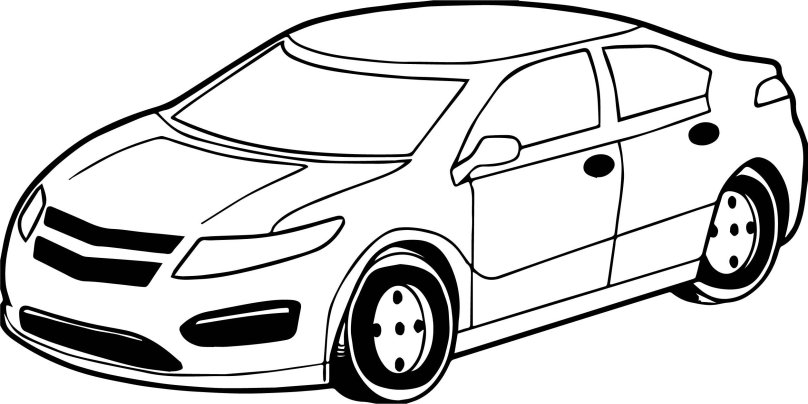 Раскраска красками машинки