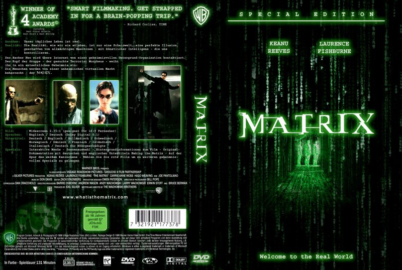 Матрица 4 Воскрешение Blu ray обложка