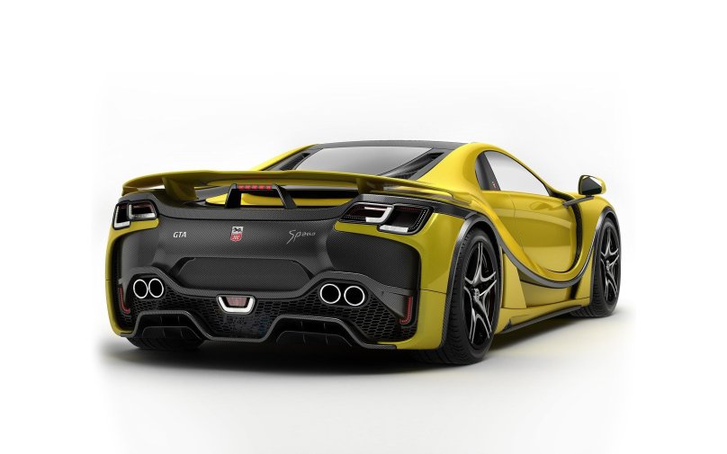 Машина GTA Spano 2014 желтый