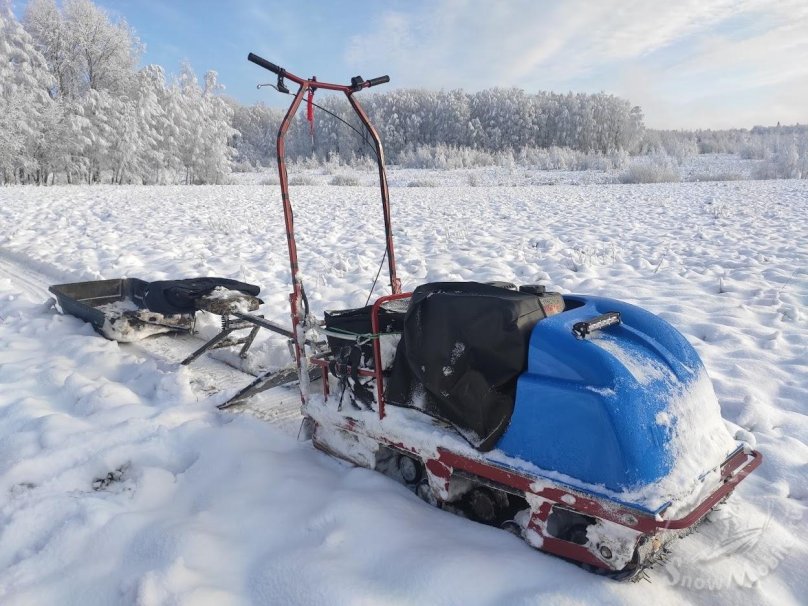 Мотобуксировщик motodog