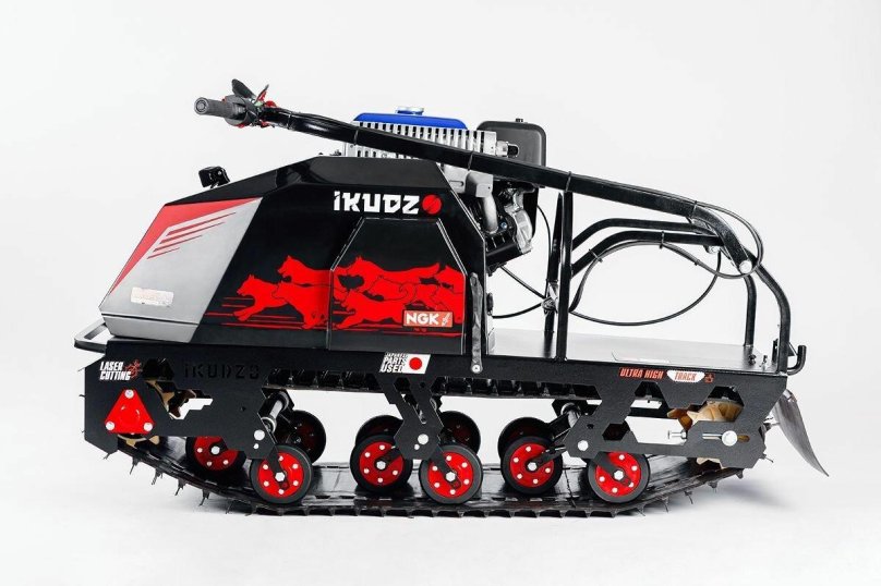 Мотобуксировщик Ikudzo 1450/500 ekr15/esr15 (ДВС Yamaha, реверс, Мах-комплектация)