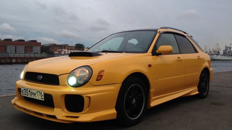 Subaru Impreza Yellow