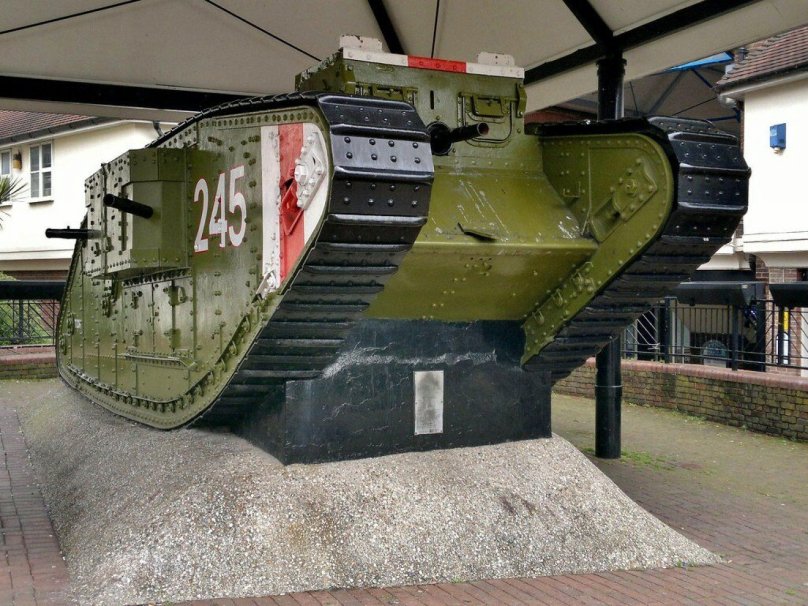 Музей первой мировой танки