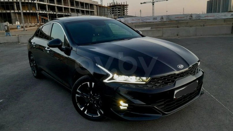 Чёрный Kia k5 III 2.5 at (194 л.с.) с пробегом