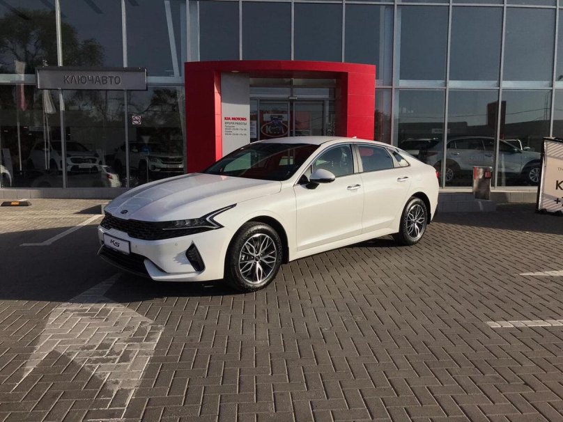 Kia k5 2021 белая