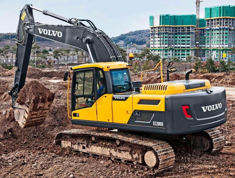 Гусеничного экскаватора Volvo ec180