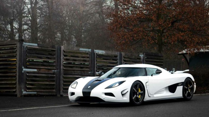 Koenigsegg Agera RS белая