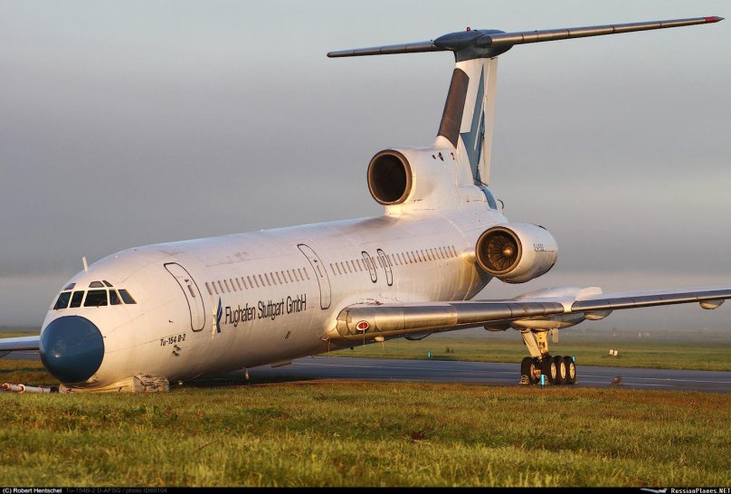 Самолет ту 154 м