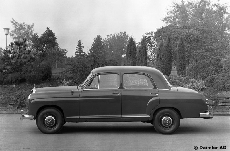 Mercedes-Benz w120 model; 180c Ponton 1961