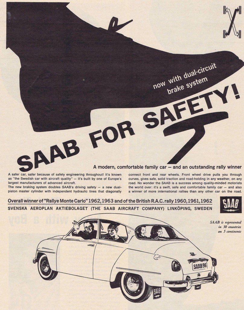 Saab плакат