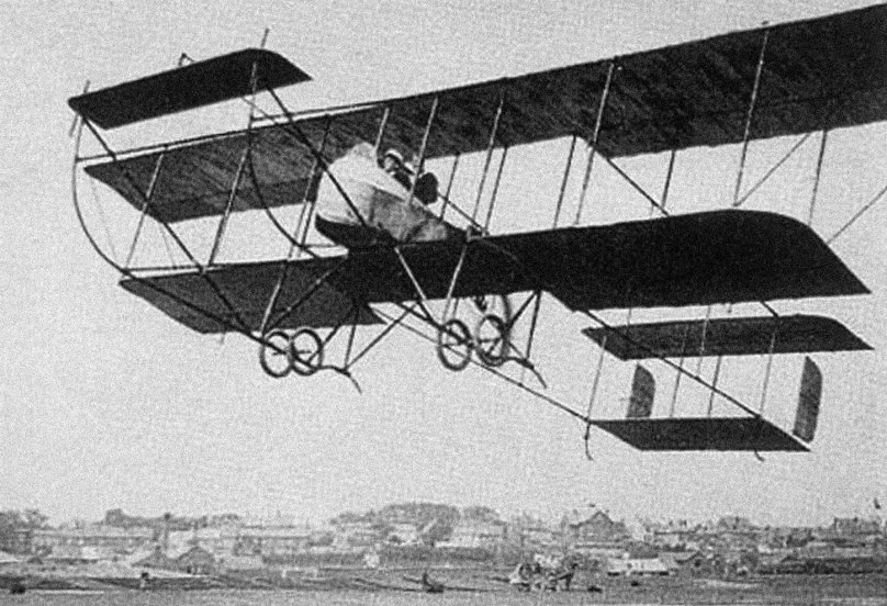 Биплан "Фарман" 1913