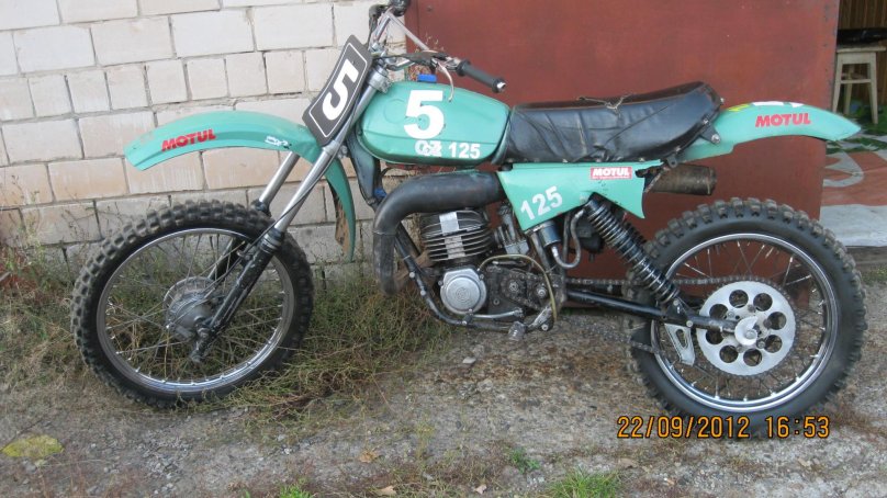Кроссовый мотоцикл Чезет 125