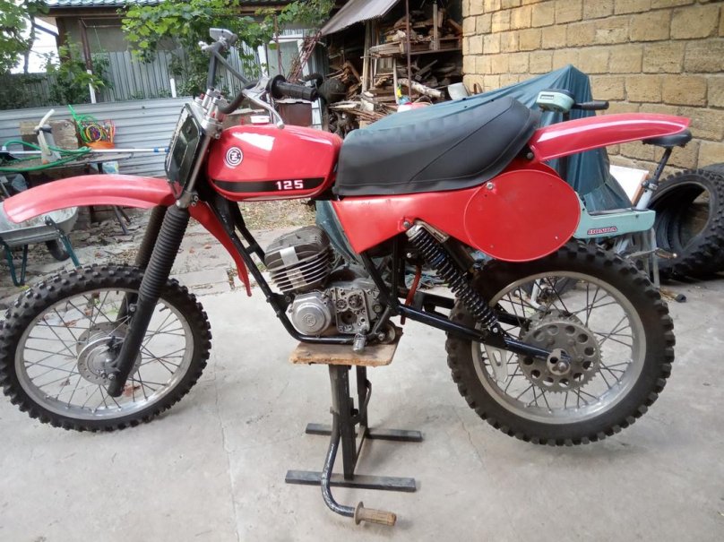 Cz 125 кросс