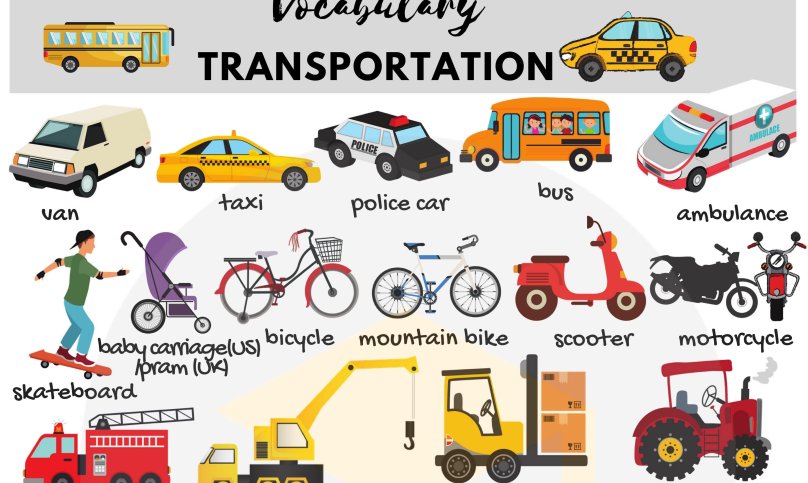 Транспорт на английском
