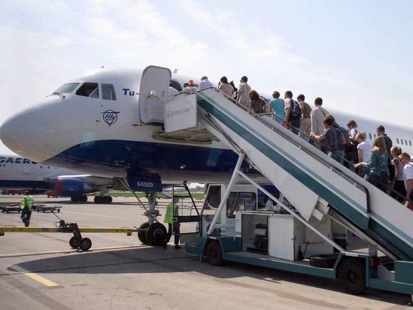 Самолетная лестница трап