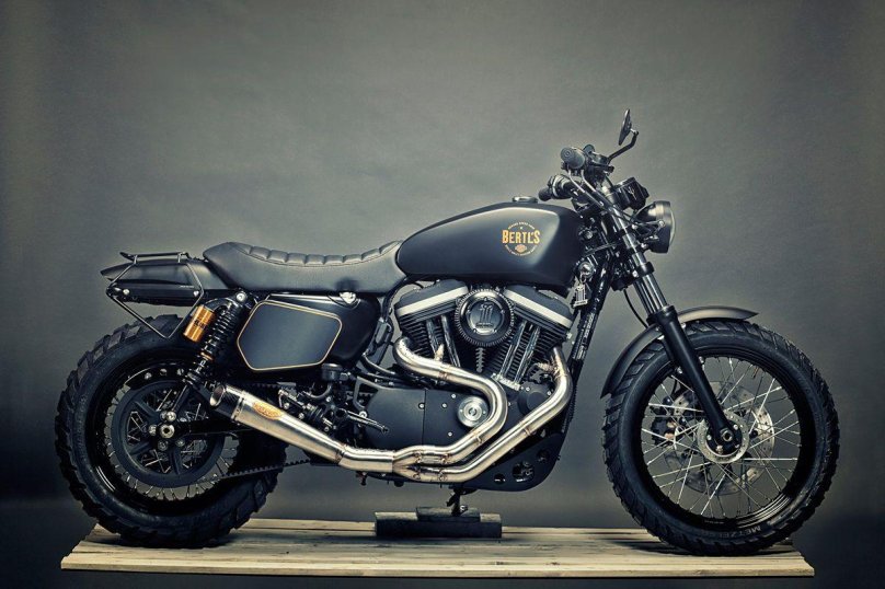 Харлей Дэвидсон скремблер