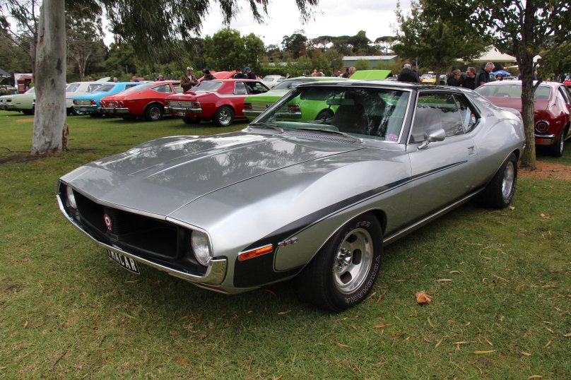 AMC Javelin AMX 1971 Charcoal Gray Metallic