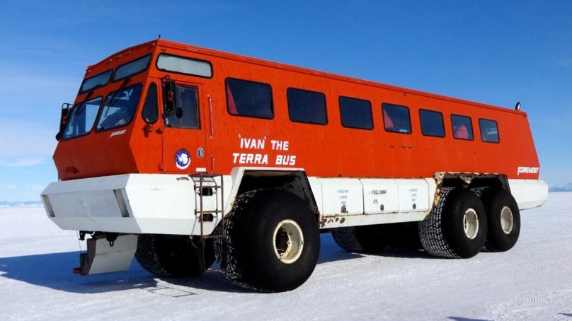 Харьковчанка антарктический вездеход