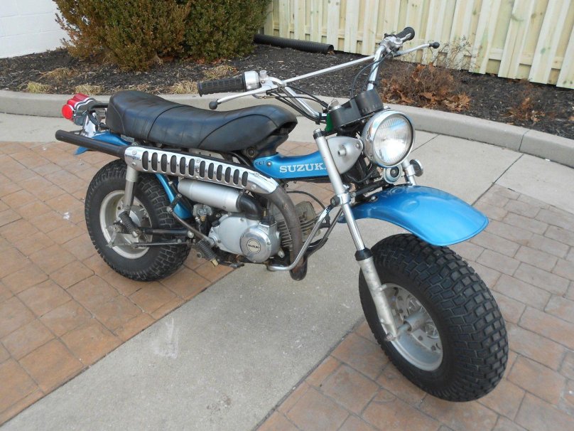 Сузуки rv90 мопед