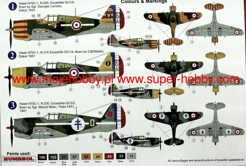 Кертисс Хок 75 1/72