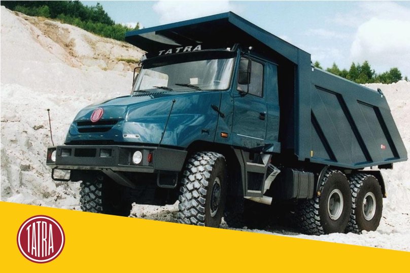 Tatra 815 8x8 самосвал
