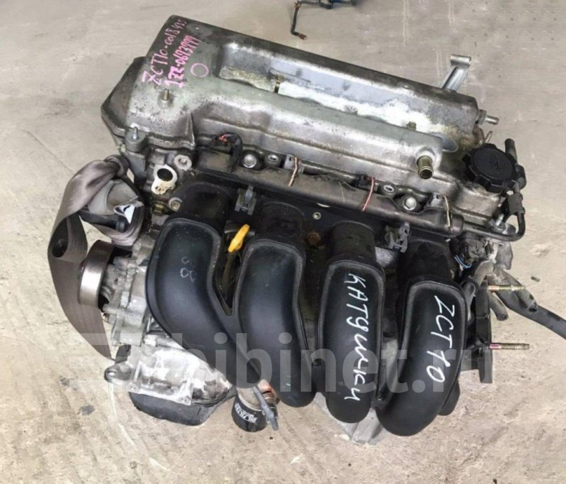 Toyota Vista двигатель 1zz