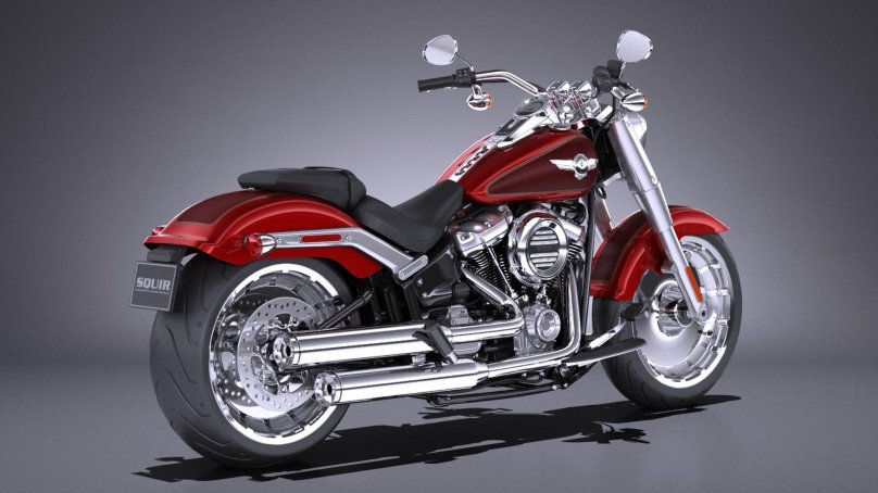 Харлей Дэвидсон фэт бой 2018