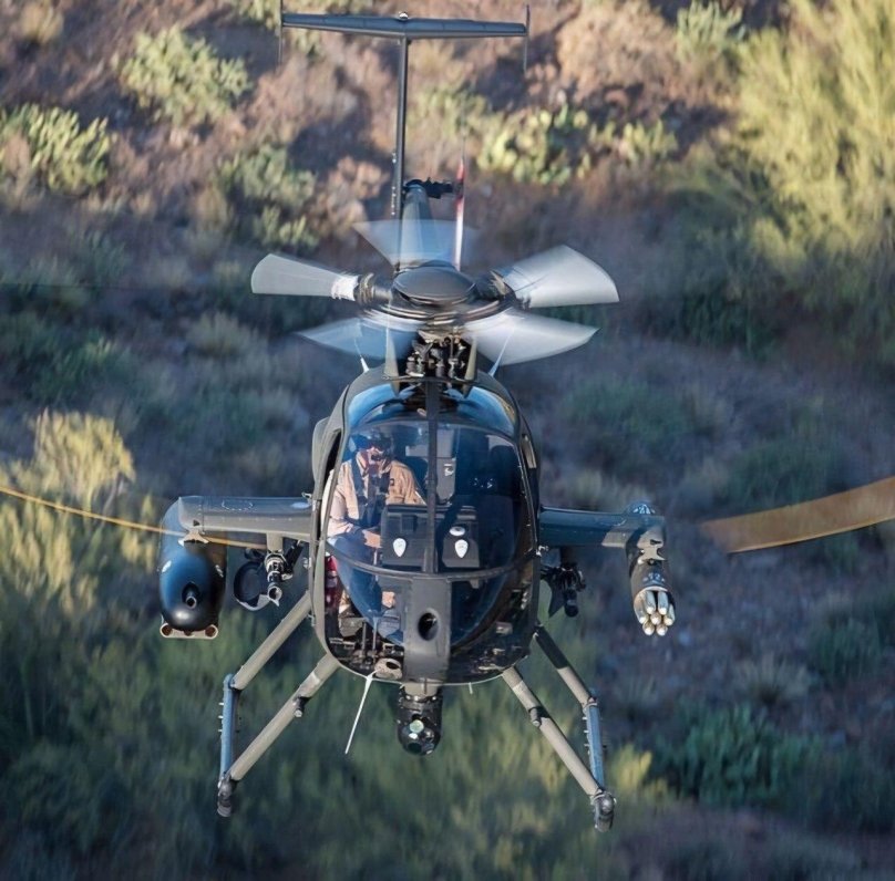 MD 530f вертолет боевой