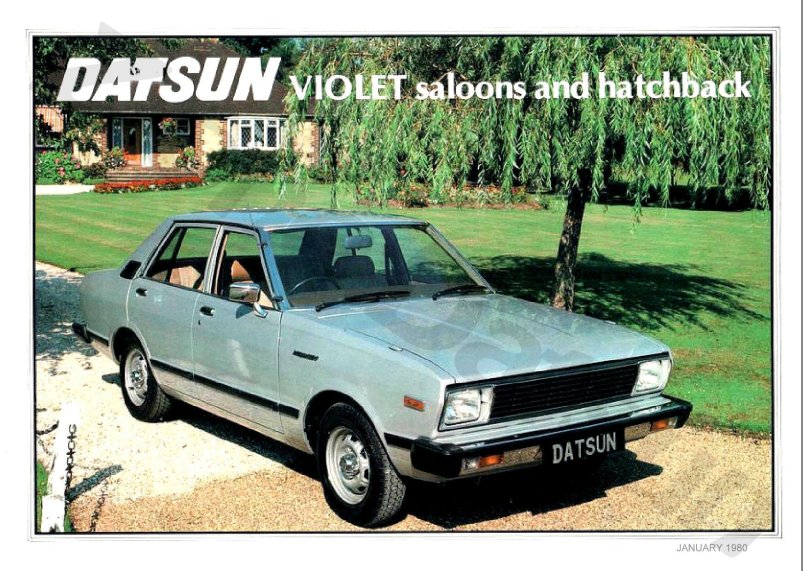 Nissan Violet 1979
