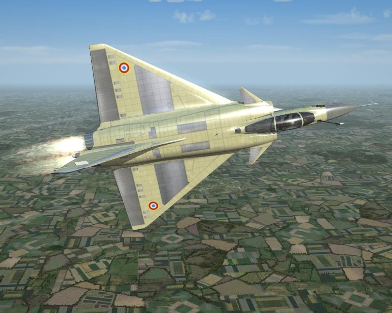 Французский истребитель Мираж 4000