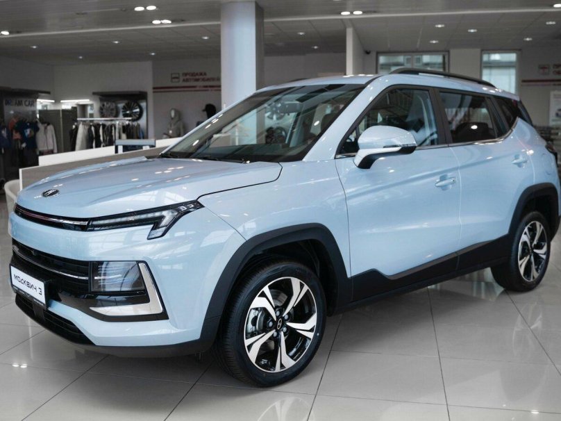 Москвич голубой 2023