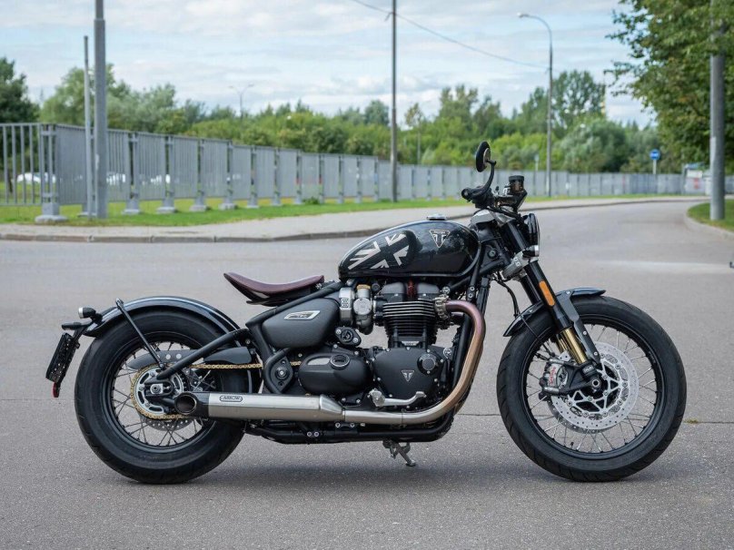 Triumph Bonneville Bobber Thornton hundred