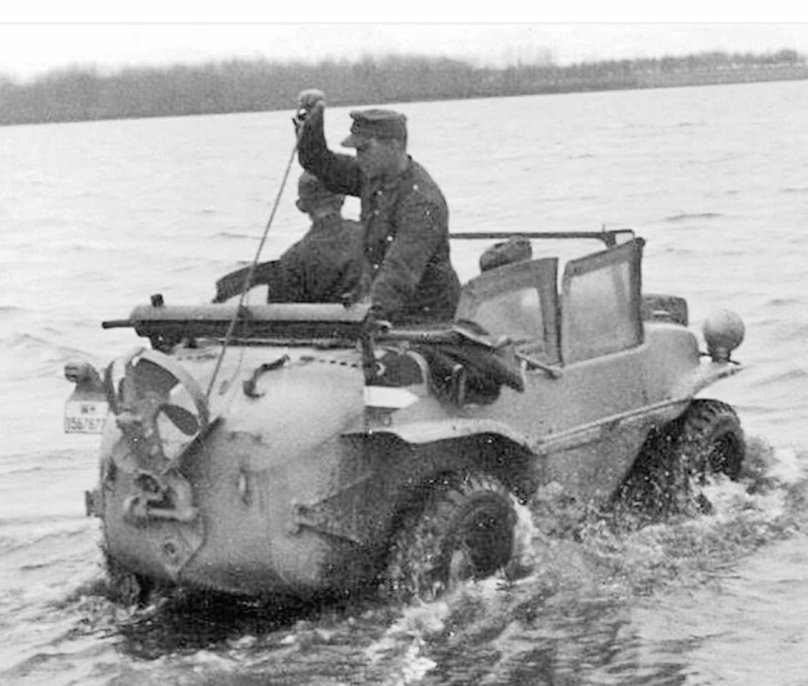 Schwimmwagen Type 166 на фронте