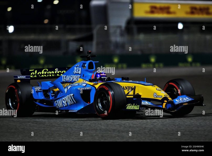 Renault r25 Фернандо Алонсо 2005