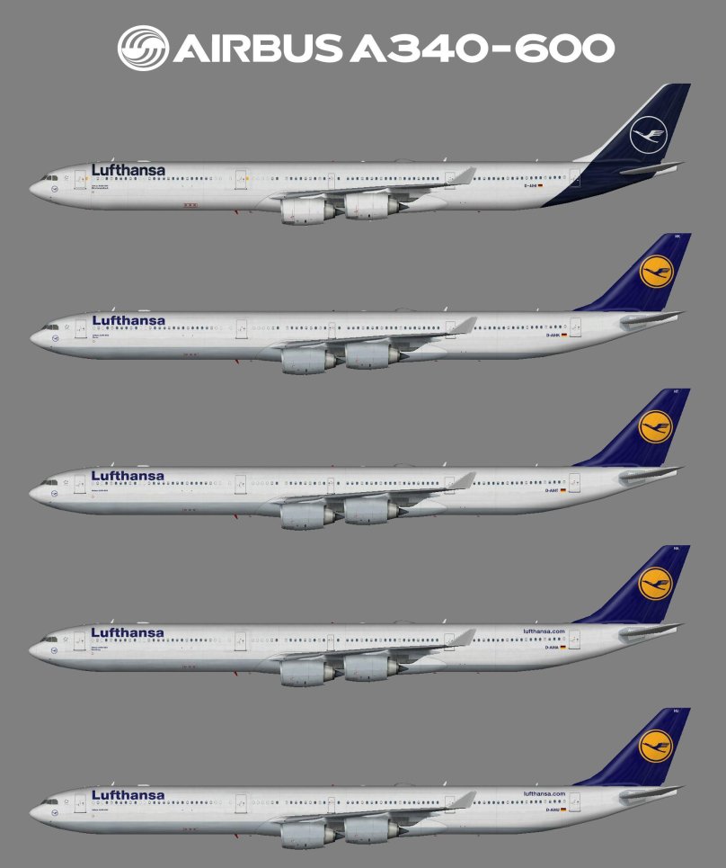 Эйрбас а340-600