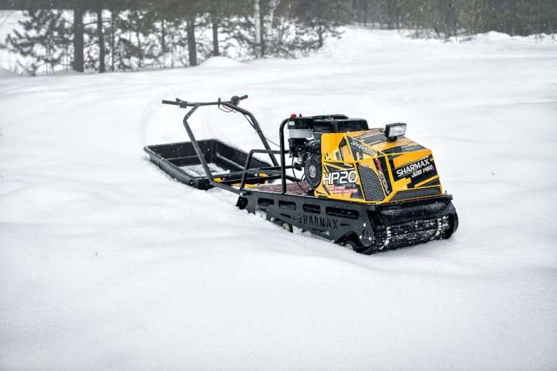 Снегоход Шермакс с удлиненной гусянкой