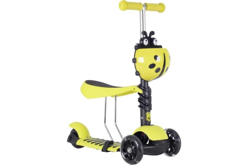 Трехколесный самокат Божья коровка с из фирмы Бест скутер