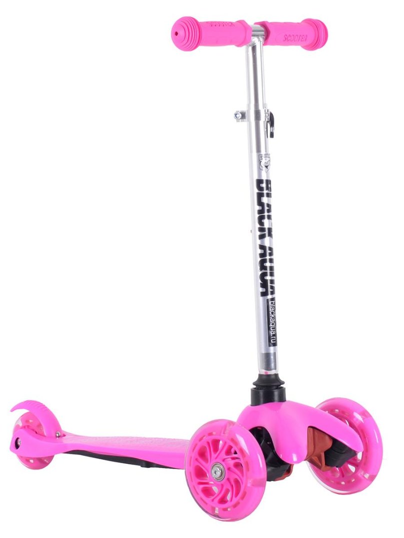 Самокат Блэк Аква