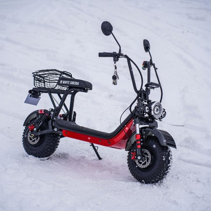 Электроскутер White Siberia Mini r 1200w