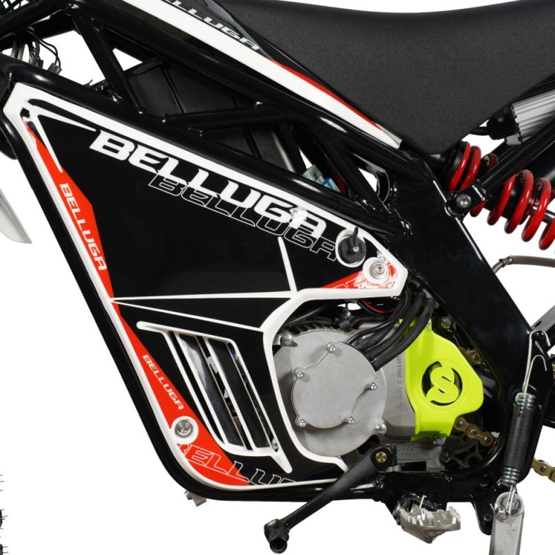 Электромотоцикл White Siberia Belluga 6000w